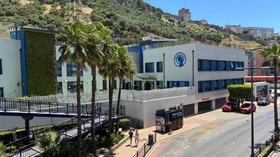 Notre Dame School in Gibraltar Notre Dame School in Gibraltar with family-friendly surroundings and Rock backdrop